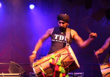 The Dhol Foundation, HOME Festival, Dartington (22/6/12) Photos